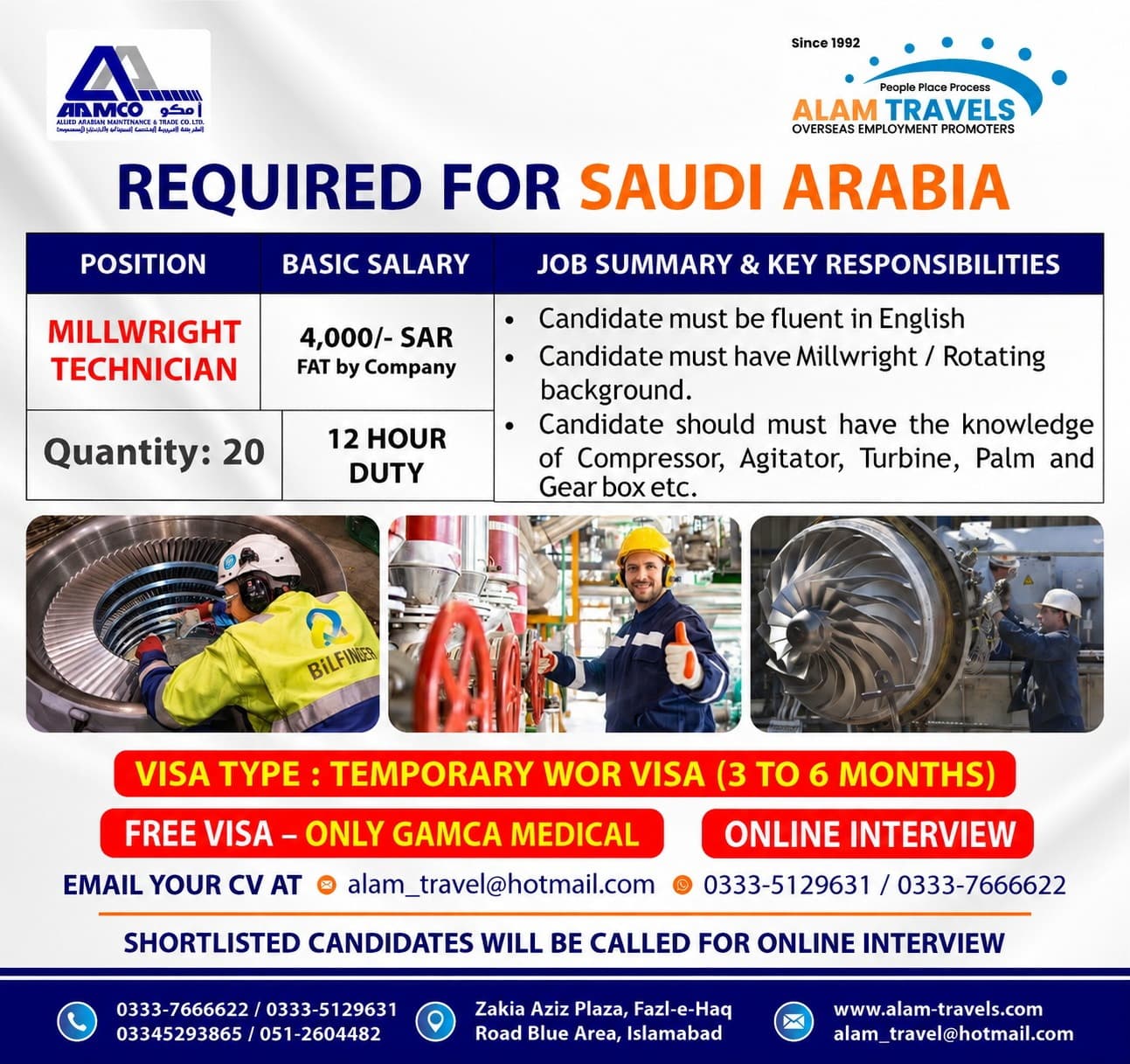 Millwright Technician