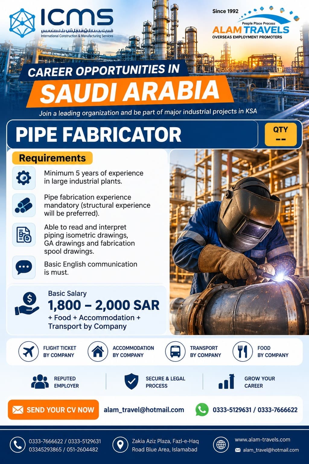 PIPE FABRICATOR